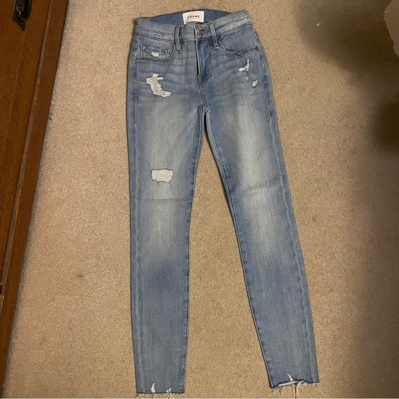 FRAME Le Skinny de Jeanne Crop NWT size 23 - Picture 5 of 8